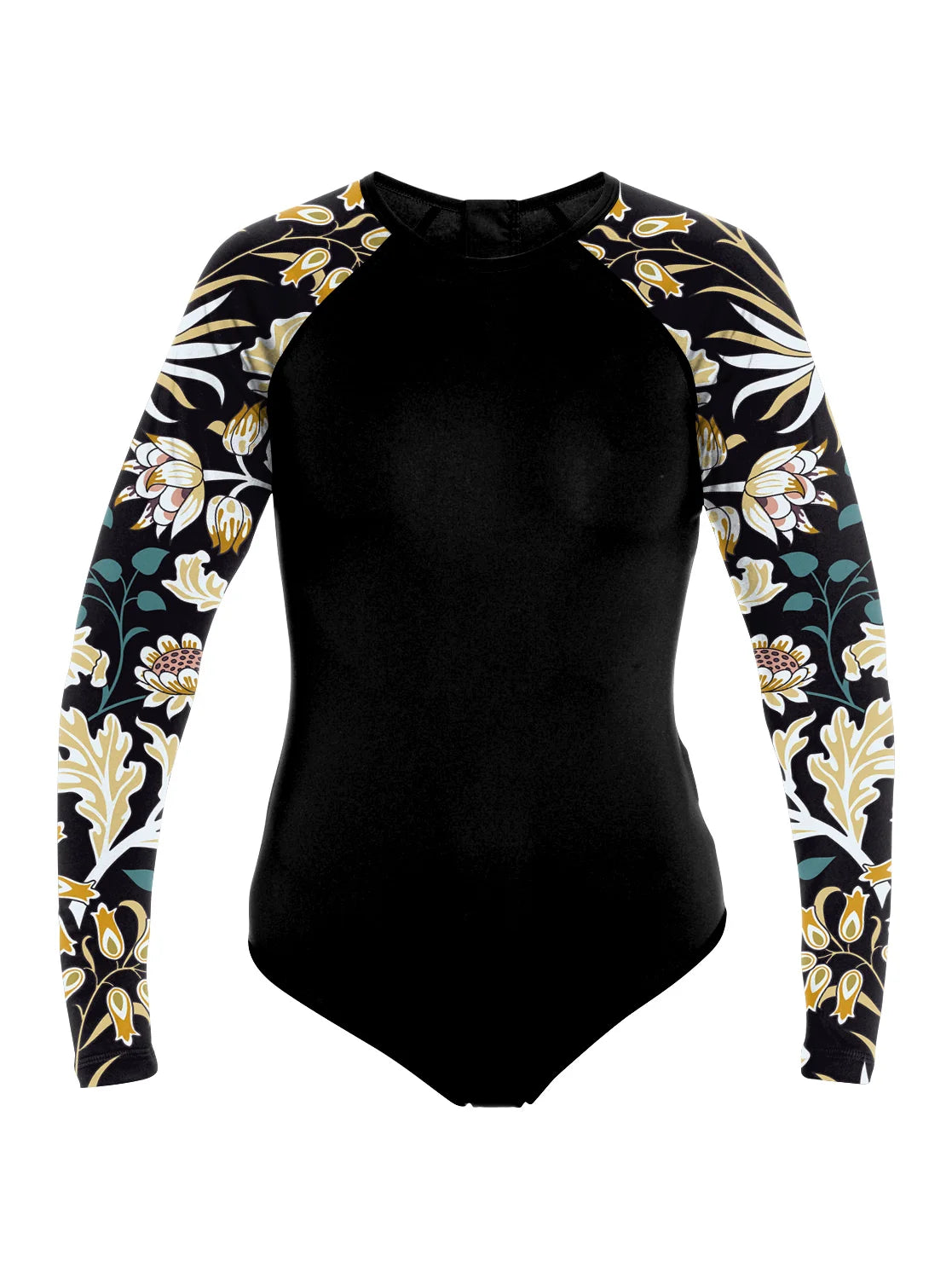 Long Sleeve Swimwear One-piece Surfing Swimsuit