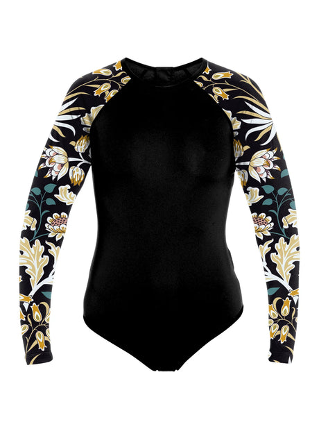 Long Sleeve Swimwear One-piece Surfing Swimsuit