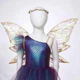 Fairy Elf Costume Wings, Ears, Wand and Hair Wreath Sets