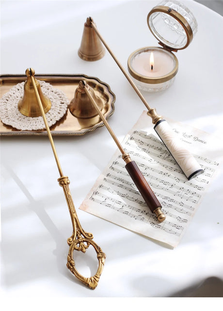 Brass Candle Snuffers Candle Extinguisher Home Decor