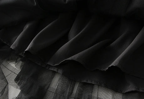 Handkerchief Layers Tulle Midi Skirt Ten Colours