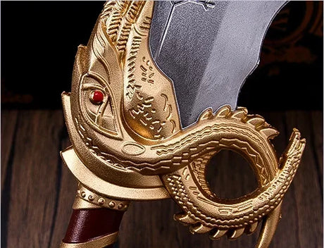 God of War Game Rubber Cosplay Props Guardian Shield Axes Blades Katana Sword