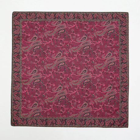 Paisley Print Scarf Square Bandana Neckerchief Hair Ribbon Headband Hair Accessories