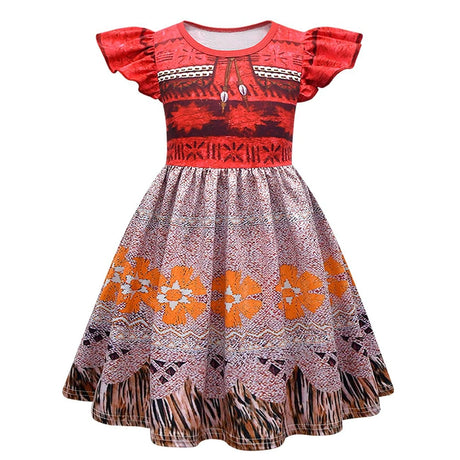 Princess Moana Little Girl Fancy Dress Halloween Cosplay Book Week Children's Costume