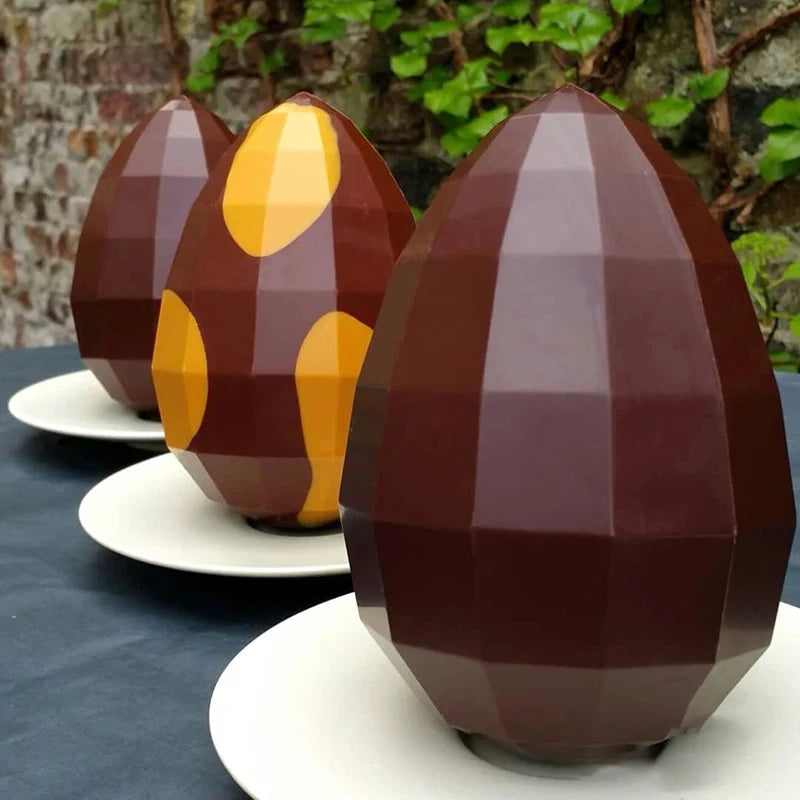 Easter Egg Silicone Mould Half Chocolate Egg DIY Baking Tool