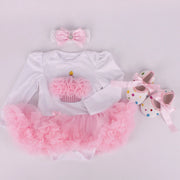0-2Y 3pcs Girl Baby Superhero Suit Costume Newborn Clothing Sets