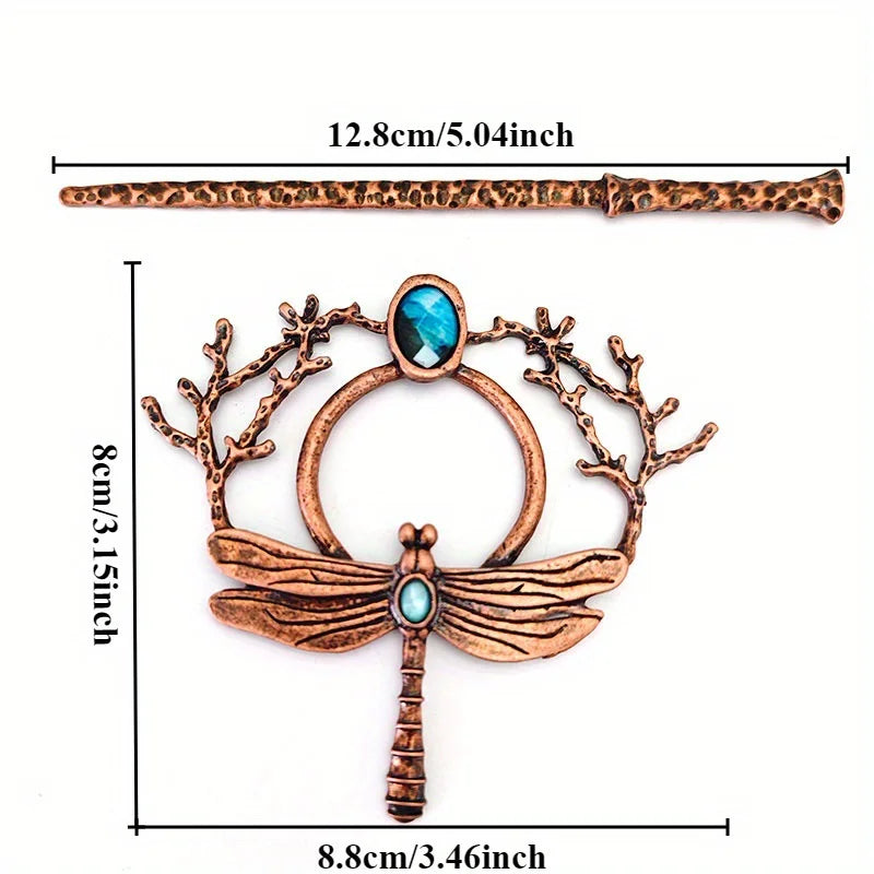 Mystic Dragonfly Hairpin Hair Accessory