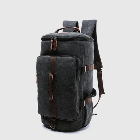 Woodsman Canvas Duffle Bags Travel Weekender Large Capacity Outdoor Backpack Luggage