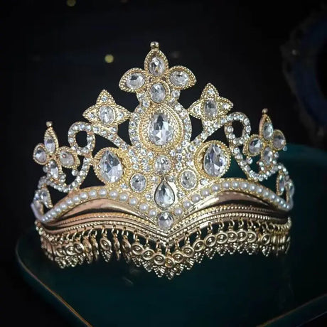 Queen Annisa's Crystal Crown Dance Headdress