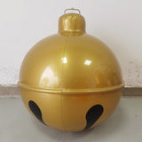 60cm Outdoor Christmas Inflatable Baubles PVC Giant Xmas Balls Decorations Toy Ball