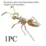 3D Insect Bee Brass Puzzle Steampunk Metal Model DIY Kit