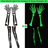 Glow in the Dark Skeleton Gloves and Socks