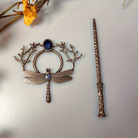 Mystic Dragonfly Hairpin Hair Accessory