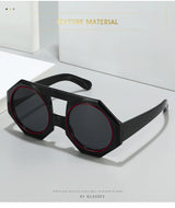 Oversized Futuristic Punk Sunglasses
