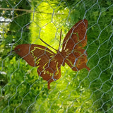 Butterfly Metal Rusty Garden Wall Decoration