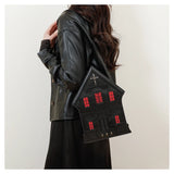 Haunted House Crossbody Bag
