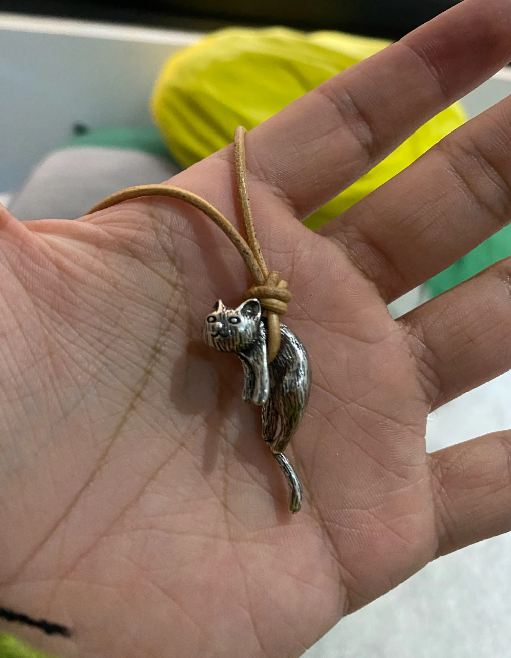 Captured Kitty Pendant