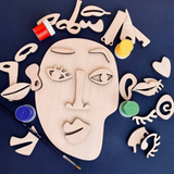 Picasso Art Puzzle Play Set Children's Wooden Montessori Puzzle