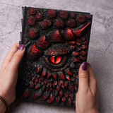 Dragon's Eye Embossed Resin Notebook A5 Journal