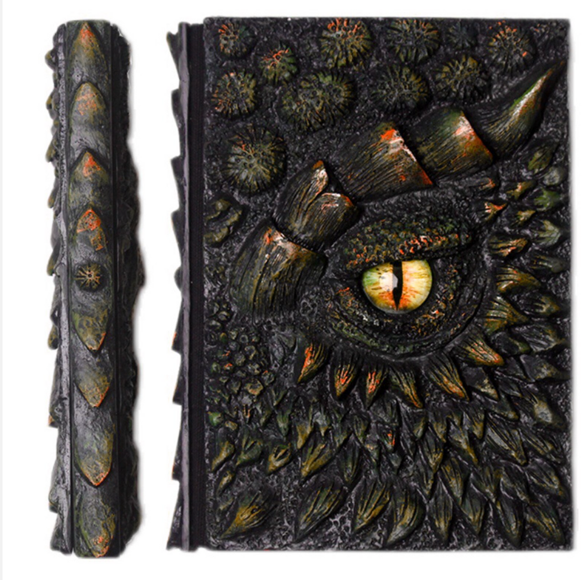 Dragon's Eye Embossed Resin Notebook A5 Journal