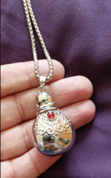 Perfume Bottle Mini Bottle Pendant Necklace
