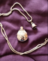 Perfume Bottle Mini Bottle Pendant Necklace