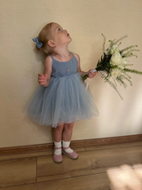 Bhoomie Baby Girl Toddler Cotton Linen Tutu Dresses
