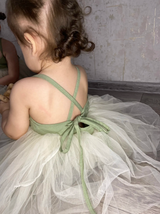 Bhoomie Baby Girl Toddler Cotton Linen Tutu Dresses