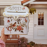 Metal Farmhouse Wall Mounted Post Box Mailboxes Letter Box