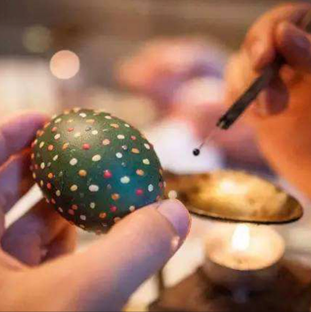 Montessori Wooden Egg and Cup DIY Hand Paint Easter Egg