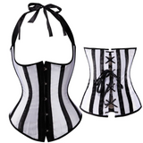 Lady Fontaine's Striped Underbust Corsets