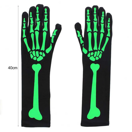 Glow in the Dark Skeleton Gloves and Socks