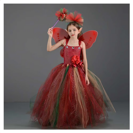 Forest Fairy Cosplay Girls Dress Ears Headwear Halloween Costume