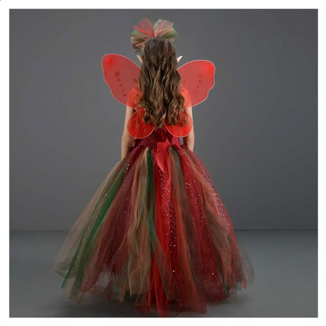 Forest Fairy Cosplay Girls Dress Ears Headwear Halloween Costume