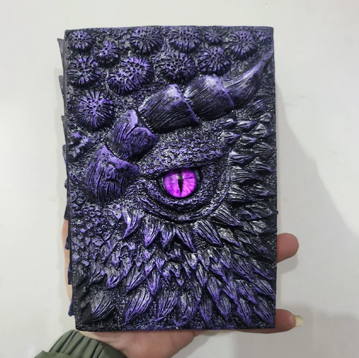 Dragon's Eye Embossed Resin Notebook A5 Journal