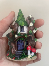 Miniature Fairy Elf Door Wooden 2D Printed Decor