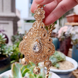 Morrocan Bell Pendant Necklace