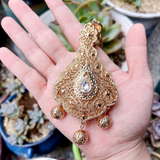 Morrocan Bell Pendant Necklace