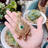 Morrocan Bell Pendant Necklace