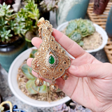 Morrocan Bell Pendant Necklace