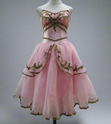 Le Réveil de Flore Dawn Goddess High-end Custom Made Professional Ballet Long Tutu Dress Competition Performance