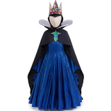 Evil Queen Girls Halloween Cosplay Snow White Costume 2-12Y