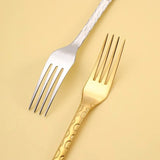6pcs Stainless Steel Dragonfly Fork Set