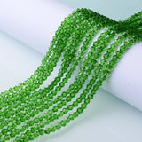 3/4/6mm Rainbow Austria Bicone Crystal Beads AB Colour Faceted Glass Beads for DIY Jewellery Making