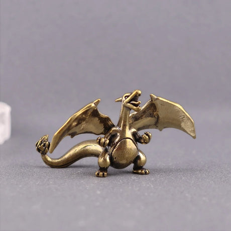Flying Dragon BrassFigurines Tea Pet