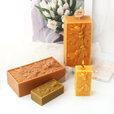 Bee Flower Silicone Mould DIY Soap Resin Baking Plaster Candle Making Moulds