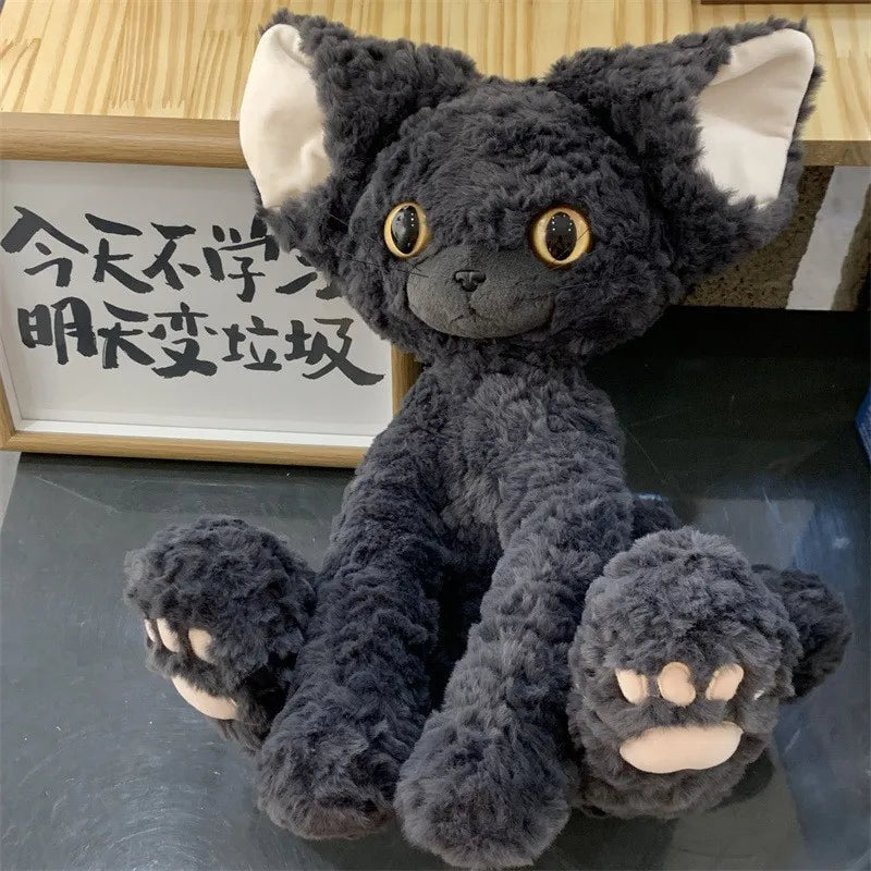 Cute Big Ear Cat Plushie Soft Toy Stuffed Animal