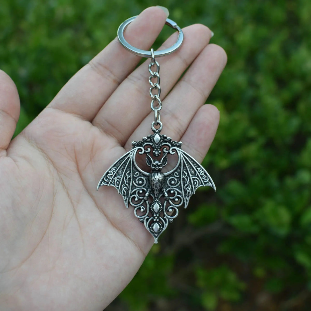 Victorian Bat Keyring