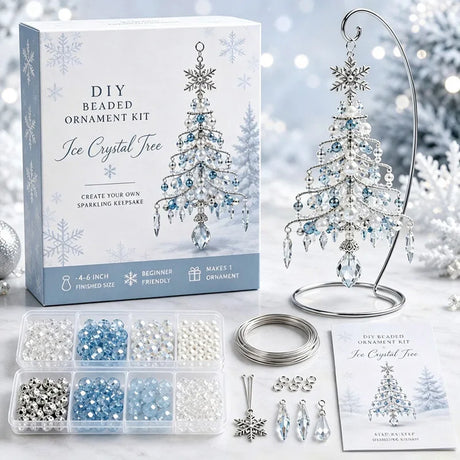 DIY Beading Christmas Tree Hanging Ornament Kit