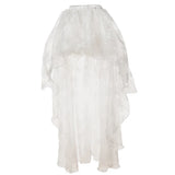 Gothic Tulle Skirt Steampunk Floral Lace
